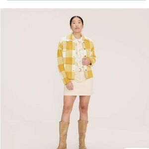 Woolrich Yellow Plaid Shacket